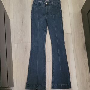 DL1961 Bridget Boot Dark Blue Flare Jeans